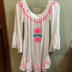 Lilly Pulitzer white resort dress